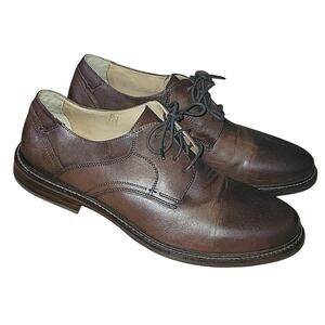 Johnston and Murphy Dress Shoes Signature Series Sheepskin Oxford Mens Size 12